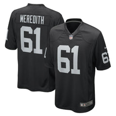 Jordan Meredith  Game Player Jersey - Las Vegas Raiders Jerseys