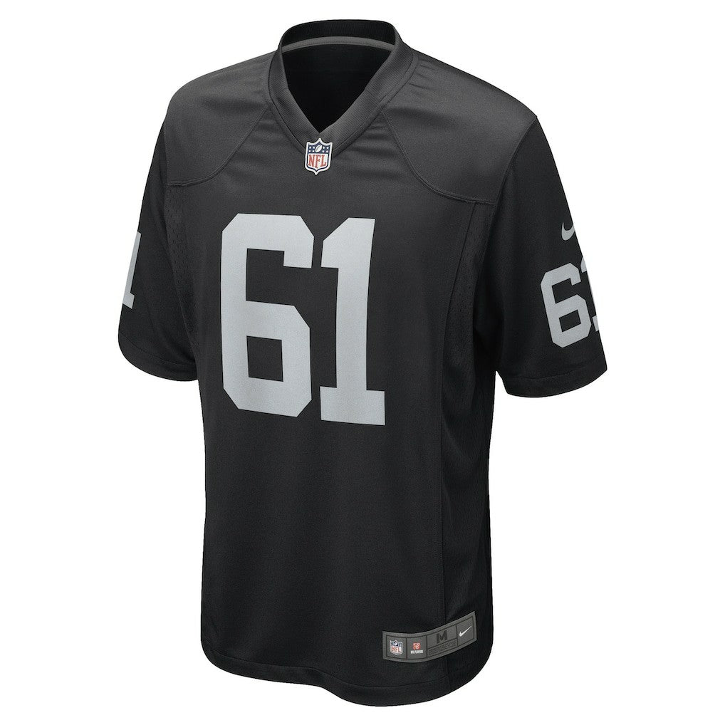 Jordan Meredith  Game Player Jersey - Las Vegas Raiders Jerseys