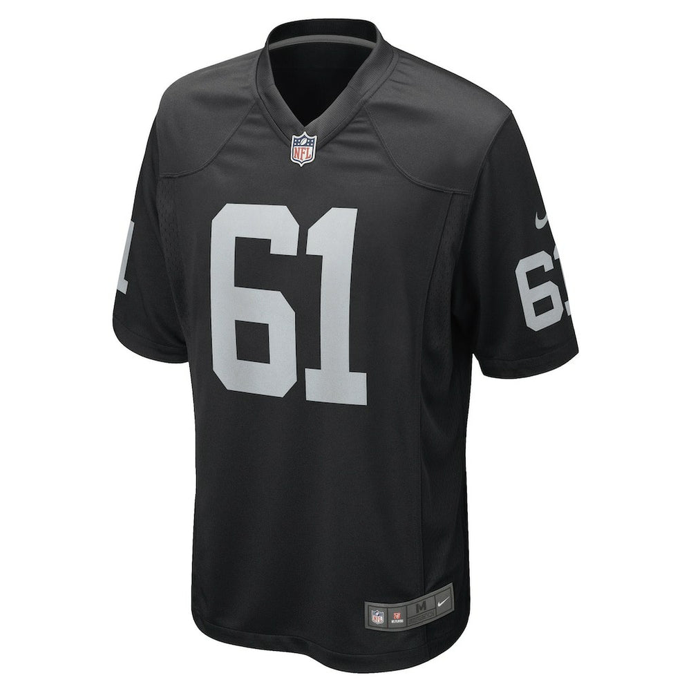 Jordan Meredith  Game Player Jersey - Las Vegas Raiders Jerseys