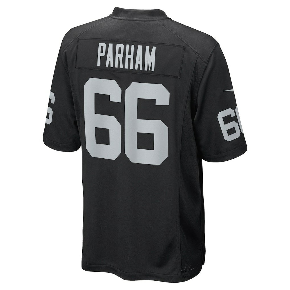 Dylan Parham  Game Player Jersey - Las Vegas Raiders Jerseys