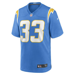 Deane Leonard  Game Player Jersey - Los Angeles Chargers Jerseys