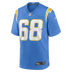 Jamaree Salyer  Game Player Jersey - Los Angeles Chargers Jerseys