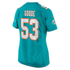 Cameron Goode  Women's Game Player Jersey - Miami Dolphins Jerseys