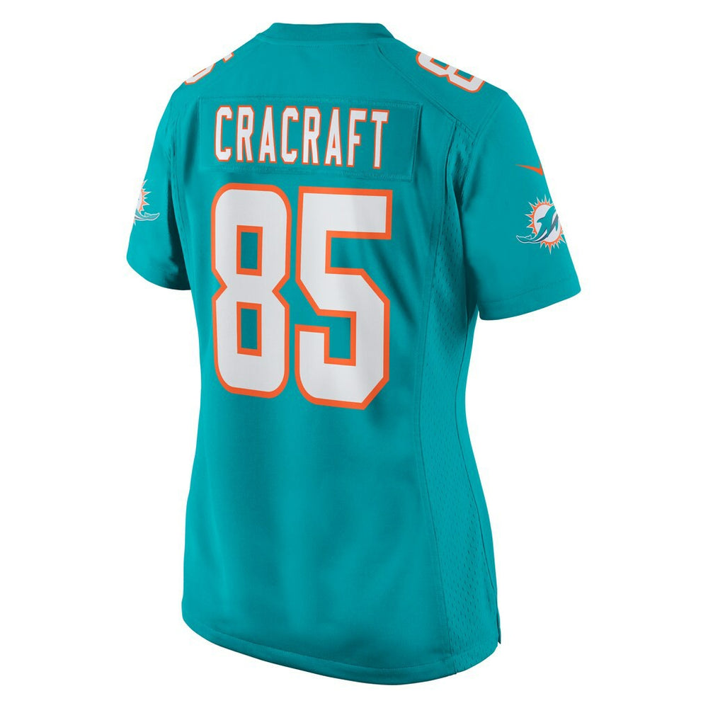 River Cracraft  Women's Game Player Jersey - Miami Dolphins Jerseys
