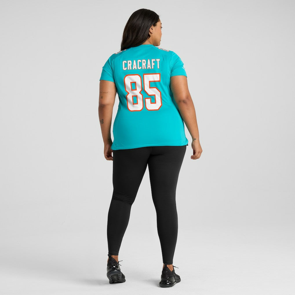 River Cracraft  Women's Game Player Jersey - Miami Dolphins Jerseys