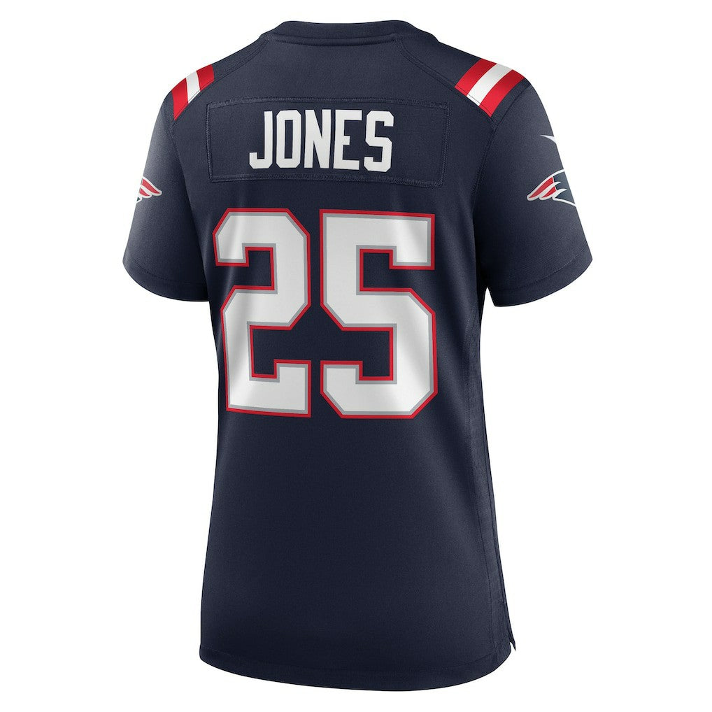 Marcus Jones  Women's Game Jersey - New England Patriots Jerseys