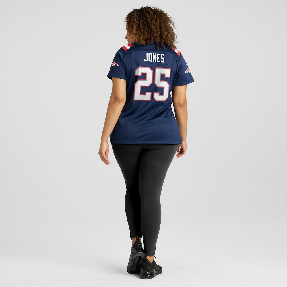 Marcus Jones  Women's Game Jersey - New England Patriots Jerseys