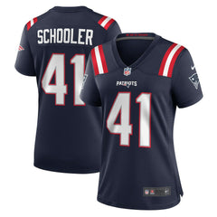 Brenden Schooler  Women's Game Jersey - New England Patriots Jerseys