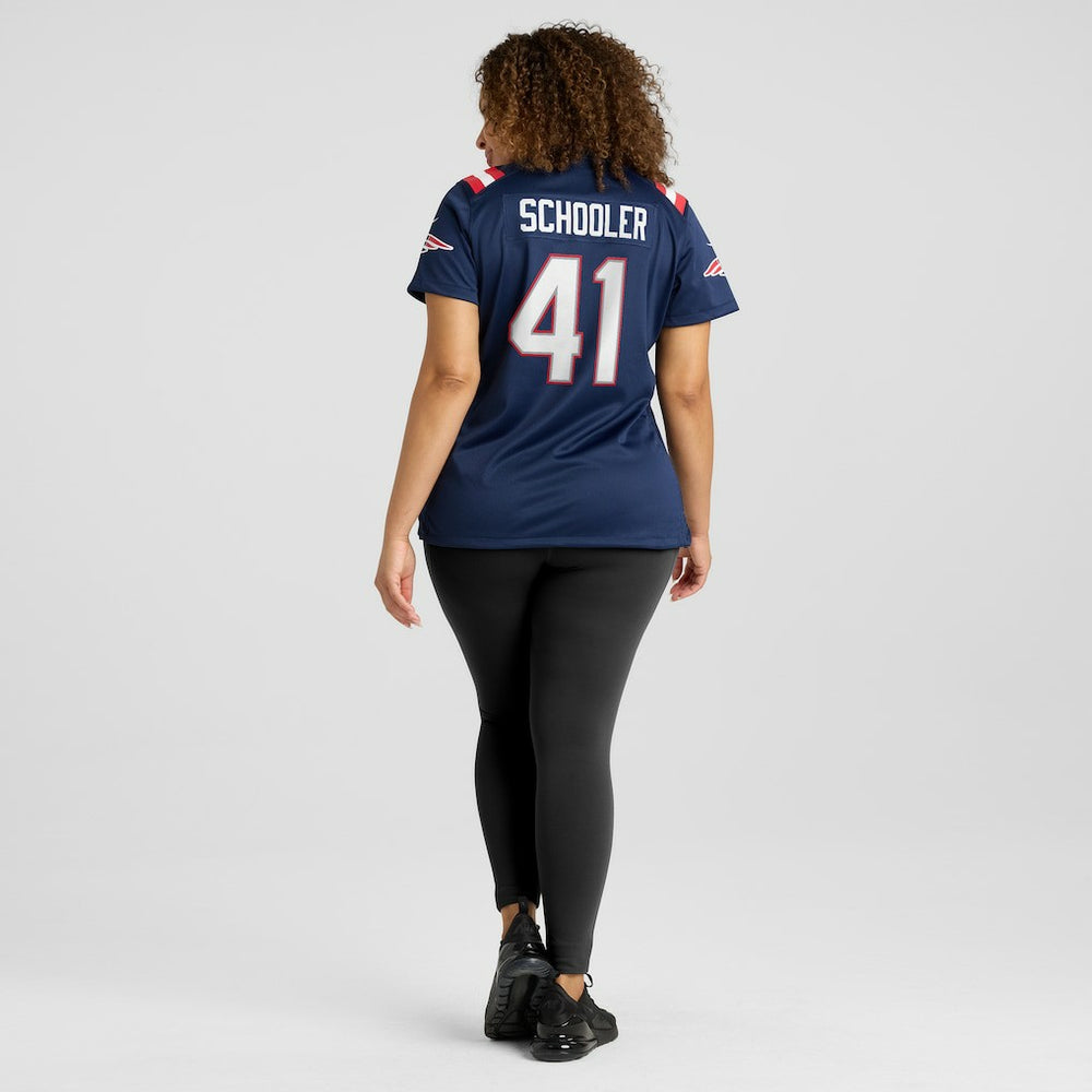 Brenden Schooler  Women's Game Jersey - New England Patriots Jerseys