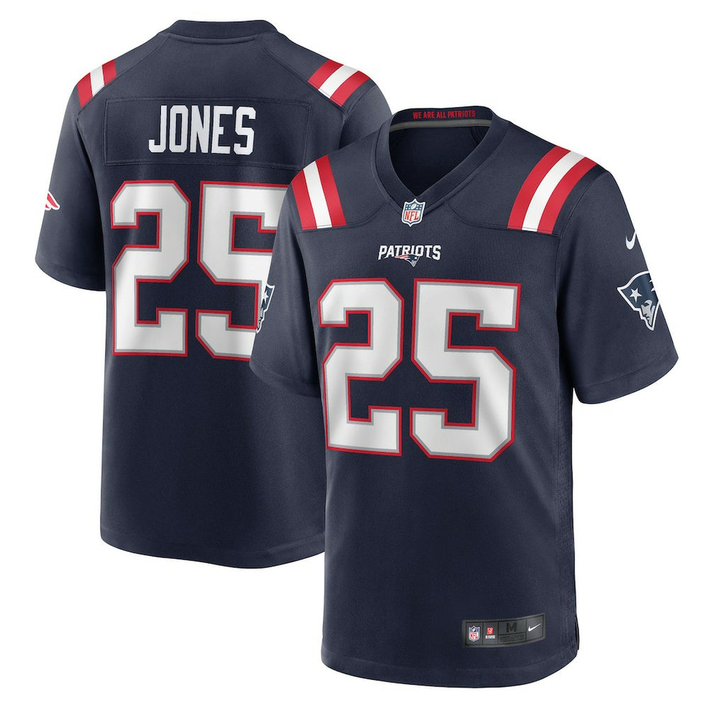 Marcus Jones  Game Player Jersey - New England Patriots Jerseys