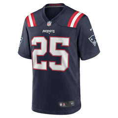 Marcus Jones  Game Player Jersey - New England Patriots Jerseys