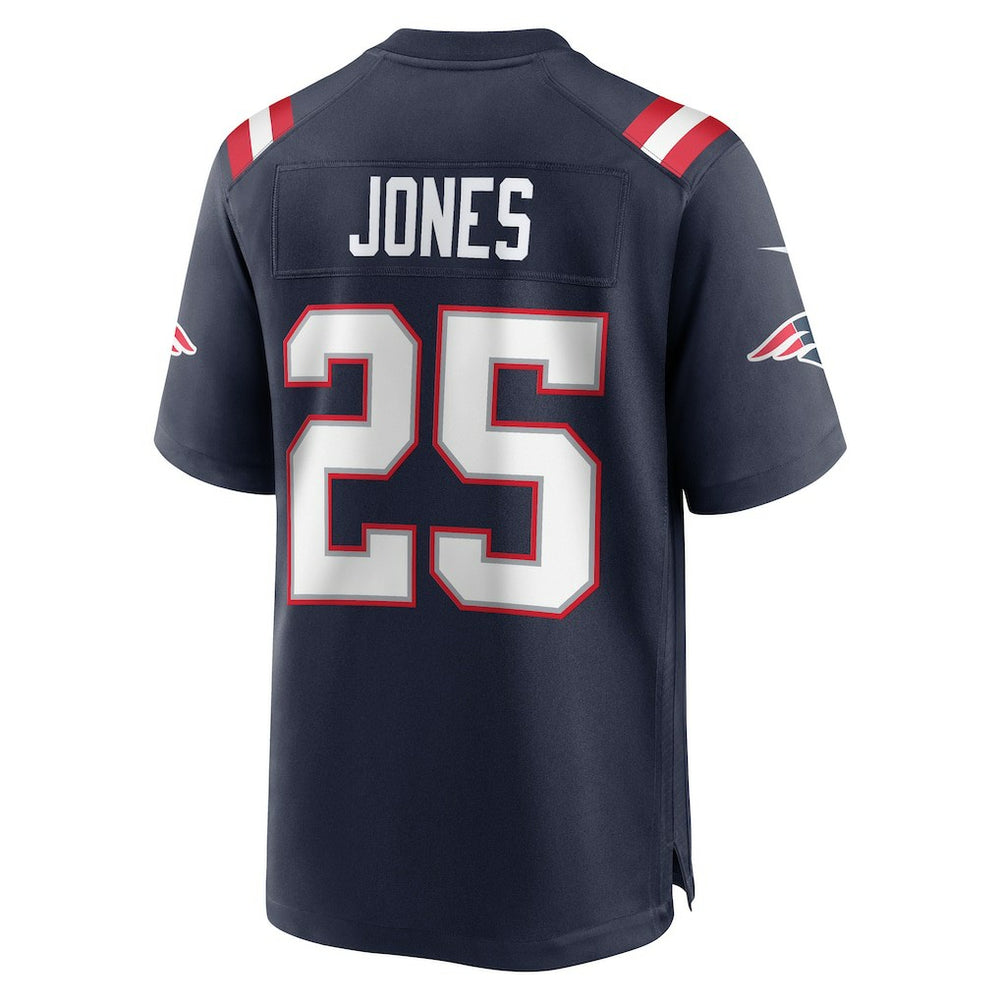 Marcus Jones  Game Player Jersey - New England Patriots Jerseys