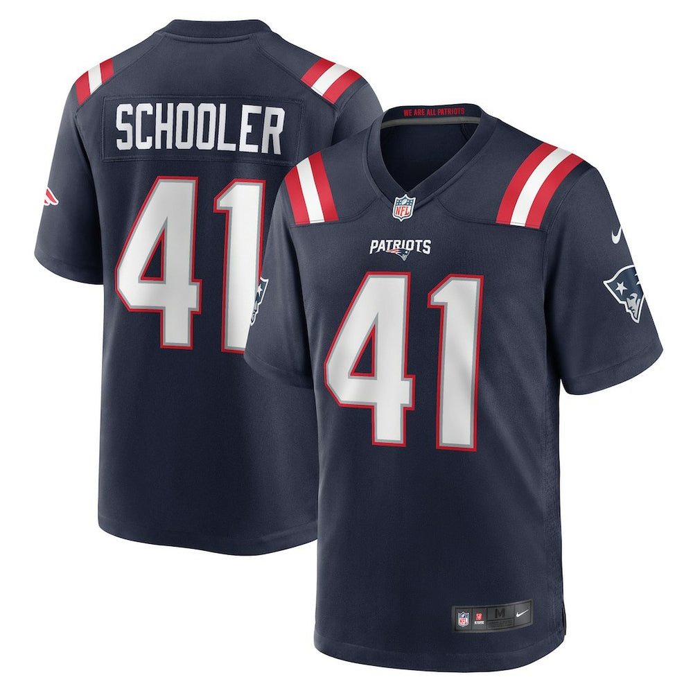 Brenden Schooler  Game Player Jersey - New England Patriots Jerseys