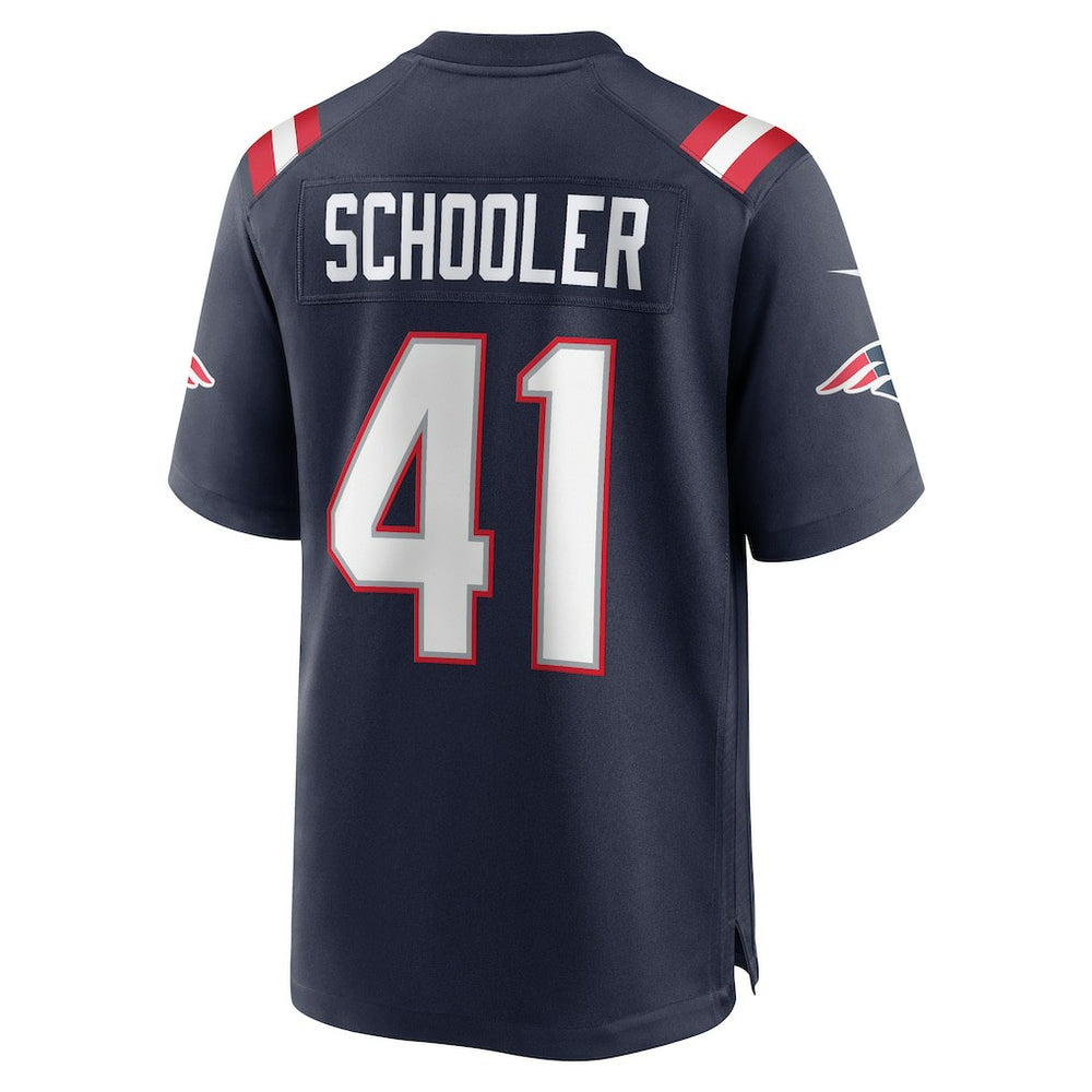 Brenden Schooler  Game Player Jersey - New England Patriots Jerseys