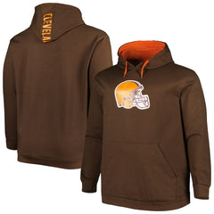 Big & Tall Logo Pullover Hoodie - Cleveland Browns Hoodies