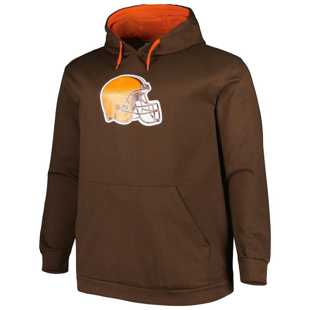 Big & Tall Logo Pullover Hoodie - Cleveland Browns Hoodies