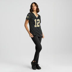 Chris Olave  Women's Game Player Jersey - New Orleans Saints Jerseys