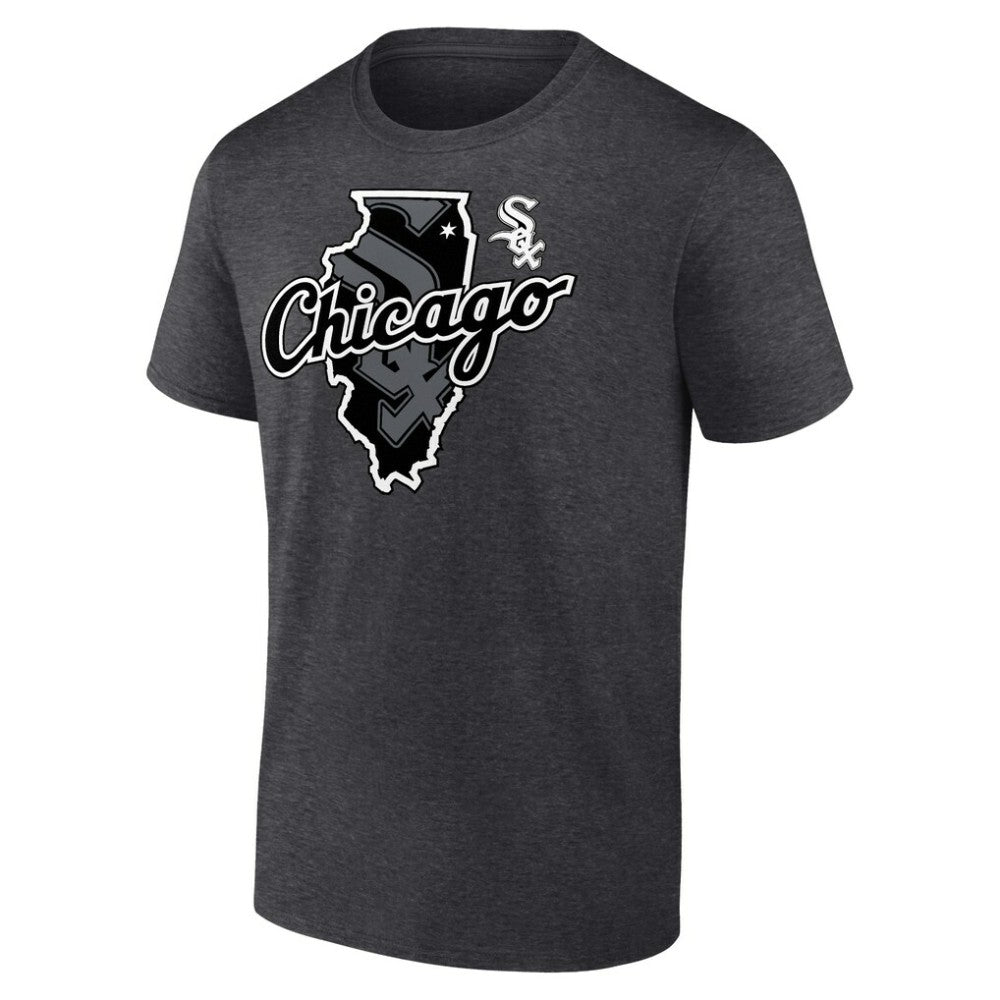 Charcoal Chicago White Sox Sox State T-Shirt