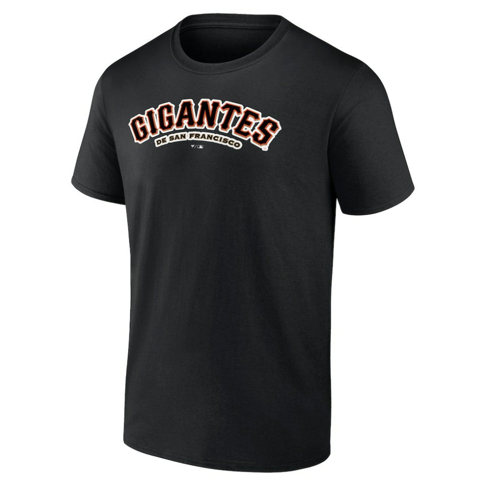 Black San Francisco Giants Spanish Logo T-Shirt