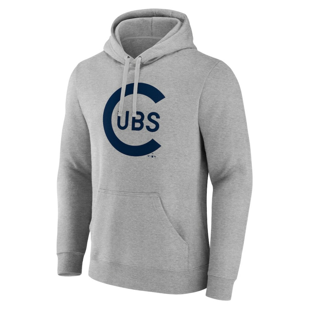 Gray Chicago Cubs Wahconah Pullover Hoodie