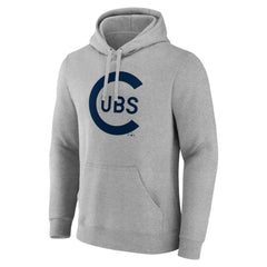 Gray Chicago Cubs Wahconah Pullover Hoodie