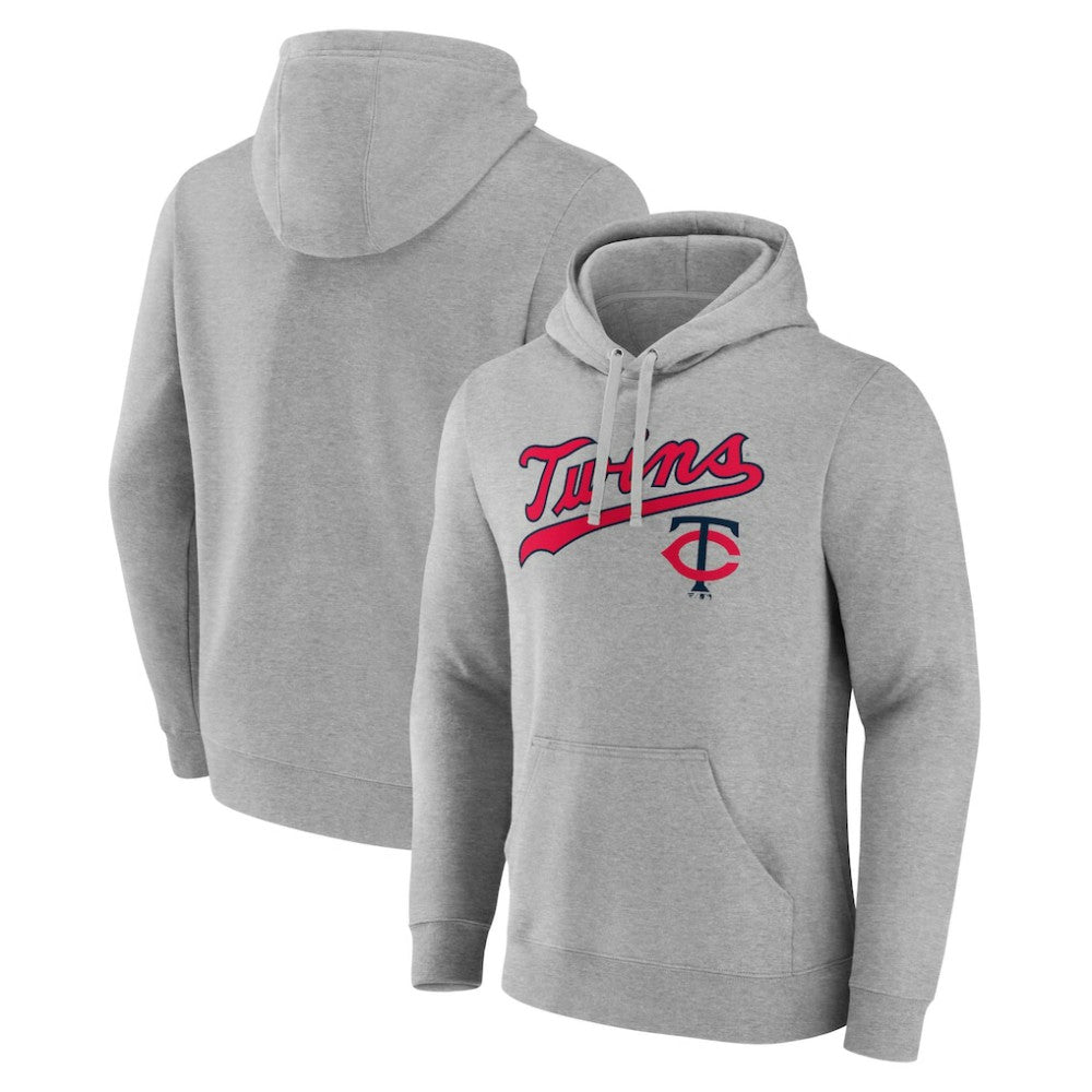 Gray Minnesota Twins Wahconah Pullover Hoodie
