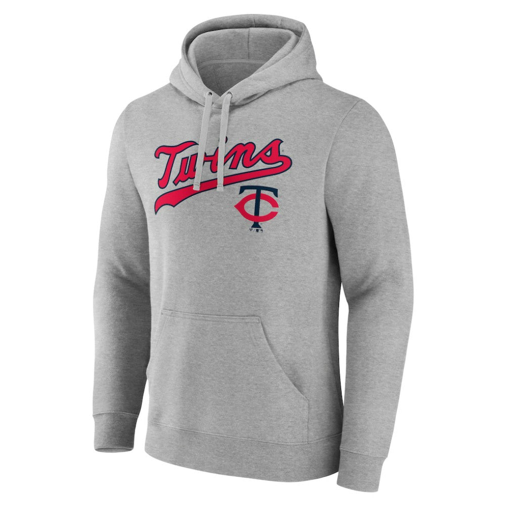 Gray Minnesota Twins Wahconah Pullover Hoodie