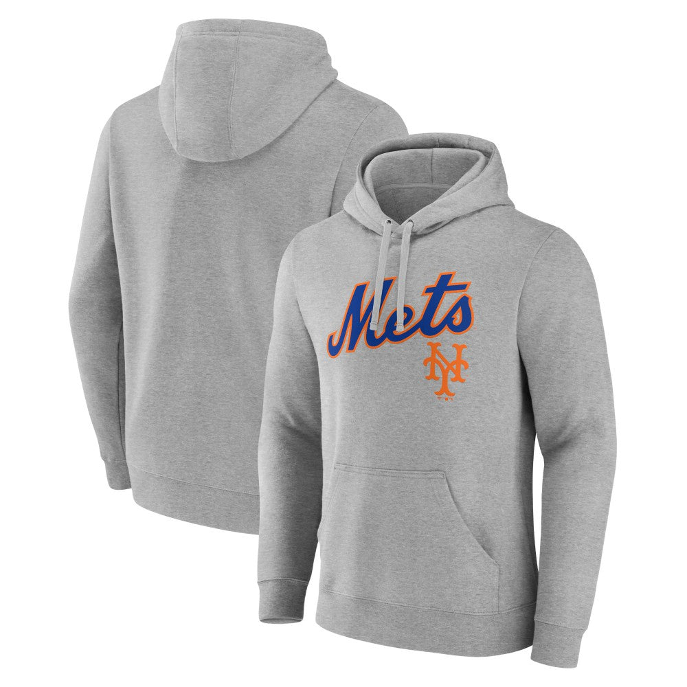 Gray New York Mets Wahconah Pullover Hoodie