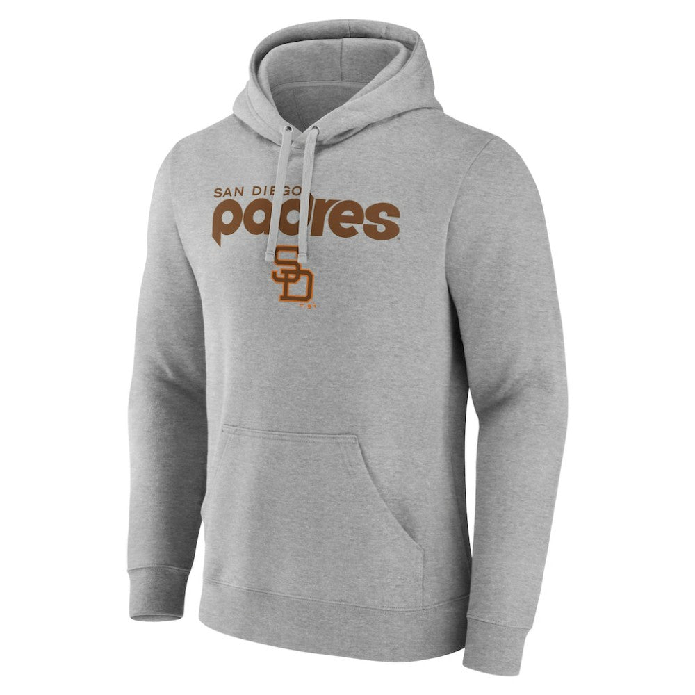 Gray San Diego Padres Wahconah Pullover Hoodie