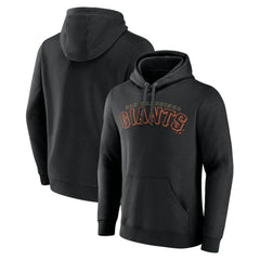 Black San Francisco Giants Giants Alternate Club Lettering Pullover Hoodie