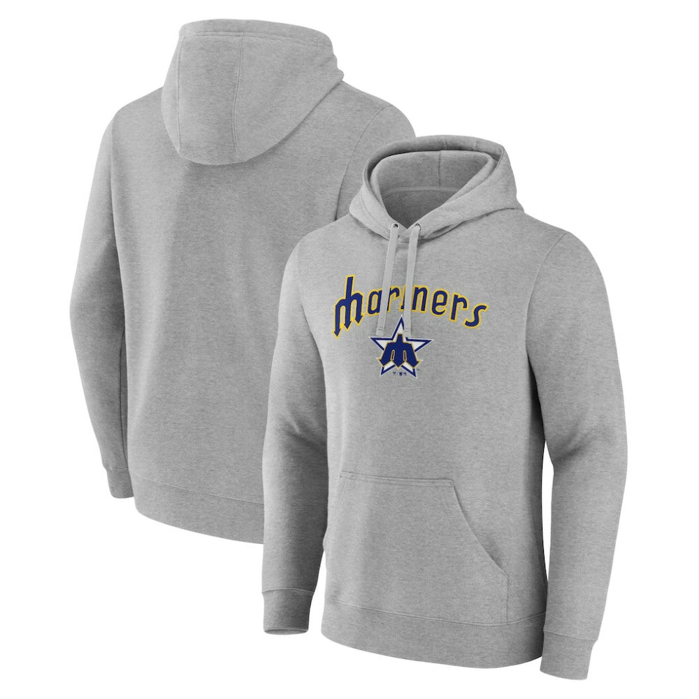 Gray Seattle Mariners Wahconah Pullover Hoodie