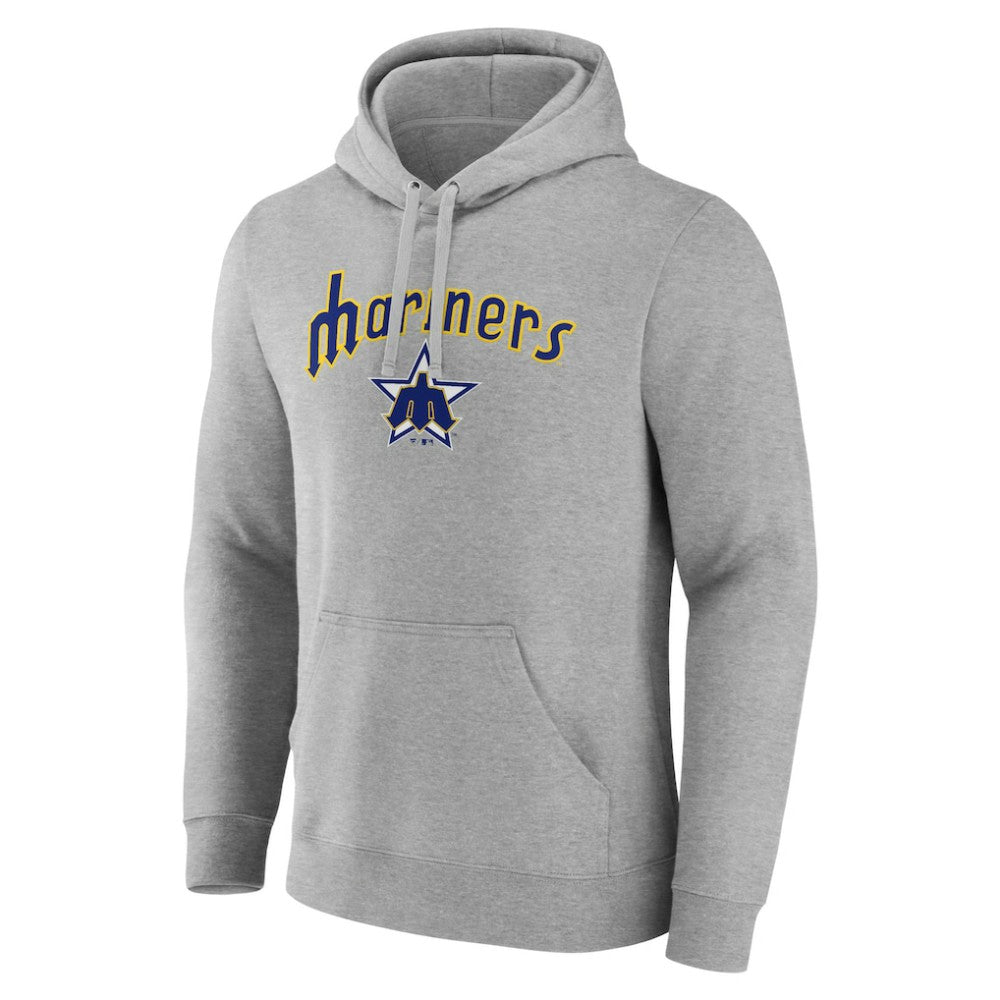 Gray Seattle Mariners Wahconah Pullover Hoodie