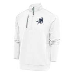 Antigua Team Logo Throwback Generation Quarter-Zip Pullover Top - Dallas Cowboys Pullover