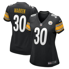 Jaylen Warren  Women's Game Player Jersey - Pittsburgh Steelers Jerseys