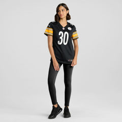 Jaylen Warren  Women's Game Player Jersey - Pittsburgh Steelers Jerseys