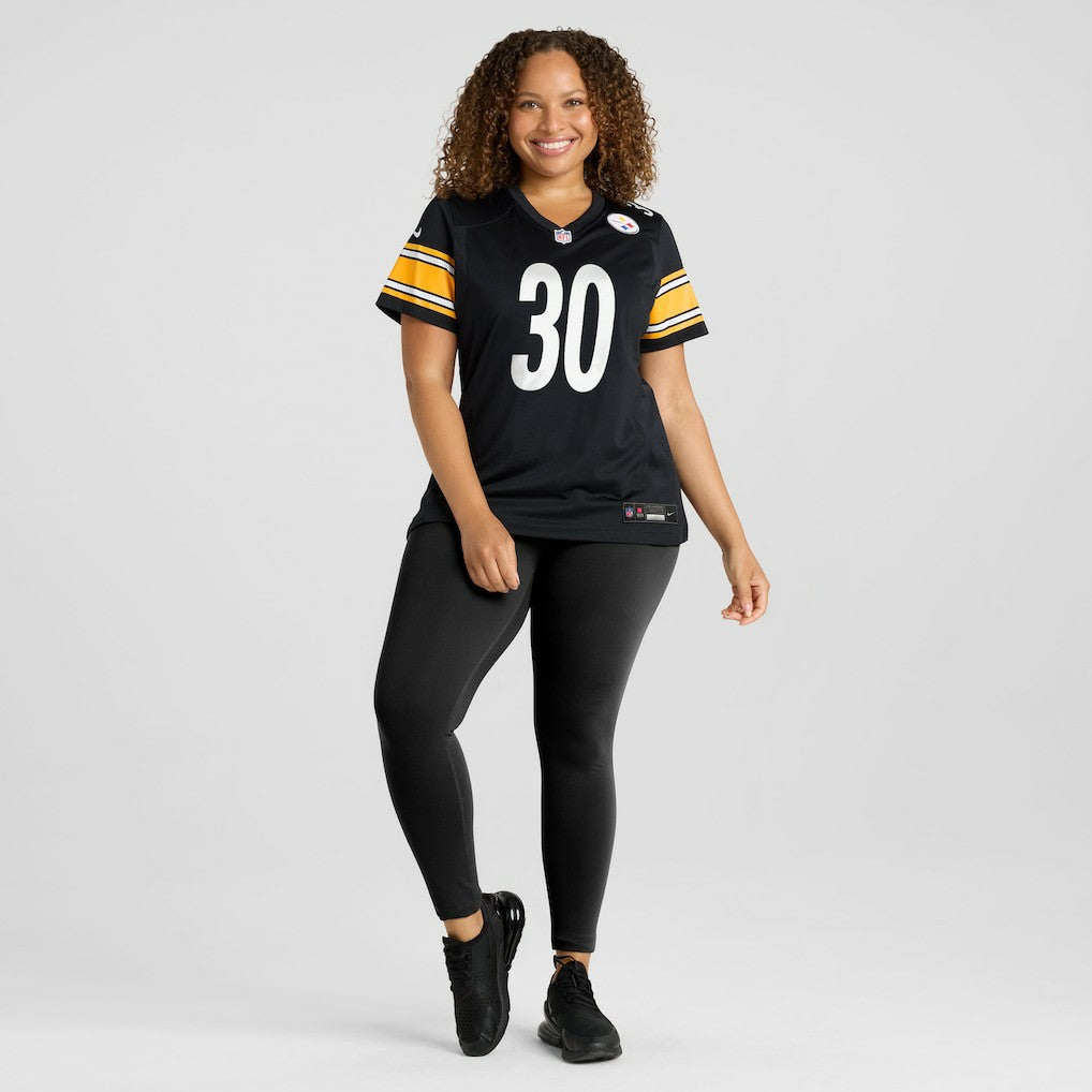 Jaylen Warren  Women's Game Player Jersey - Pittsburgh Steelers Jerseys