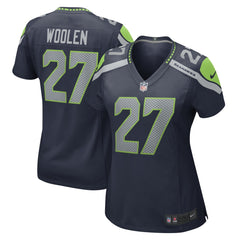 Riq Woolen  Women's Team Game Jersey - Seattle Seahawks Jerseys
