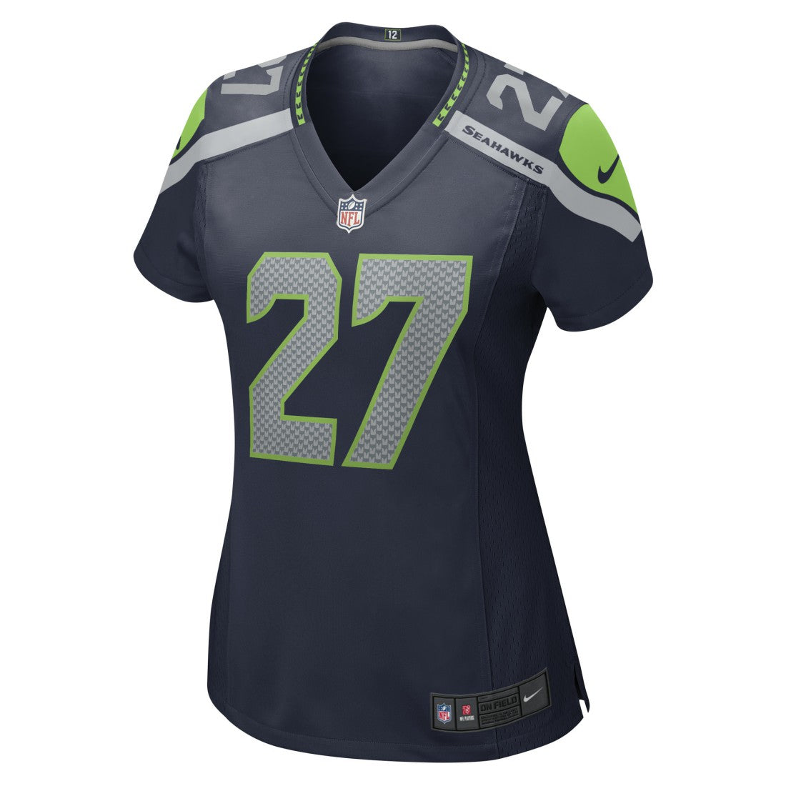 Riq Woolen  Women's Team Game Jersey - Seattle Seahawks Jerseys