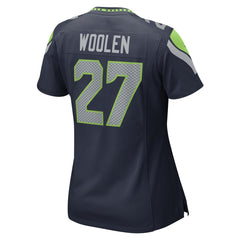 Riq Woolen  Women's Team Game Jersey - Seattle Seahawks Jerseys