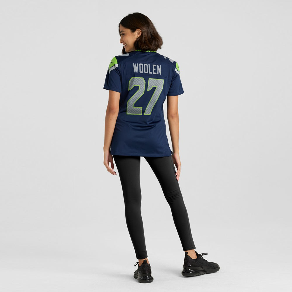 Riq Woolen  Women's Team Game Jersey - Seattle Seahawks Jerseys