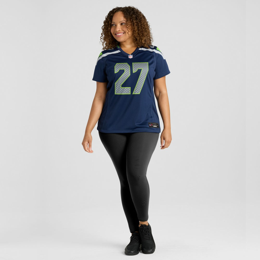 Riq Woolen  Women's Team Game Jersey - Seattle Seahawks Jerseys