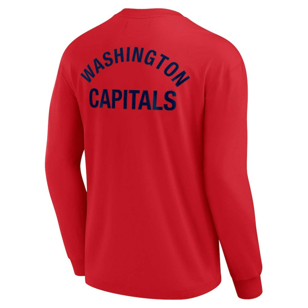 NHL Washington Capitals Fanatics Unisex Elements Super Soft Long Sleeve T-Shirt