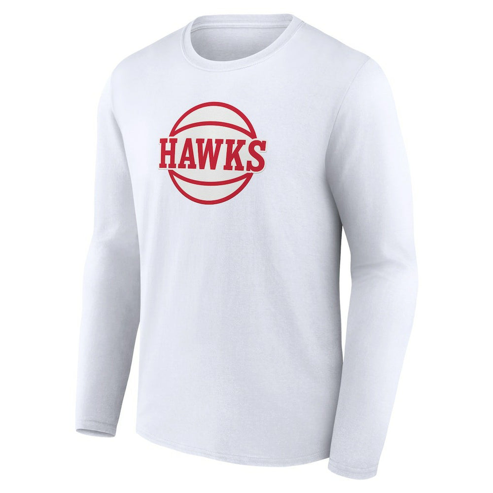 Atlanta Hawks Alternate Logo Long Sleeve T-Shirt