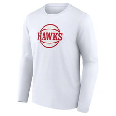 Atlanta Hawks Alternate Logo Long Sleeve T-Shirt