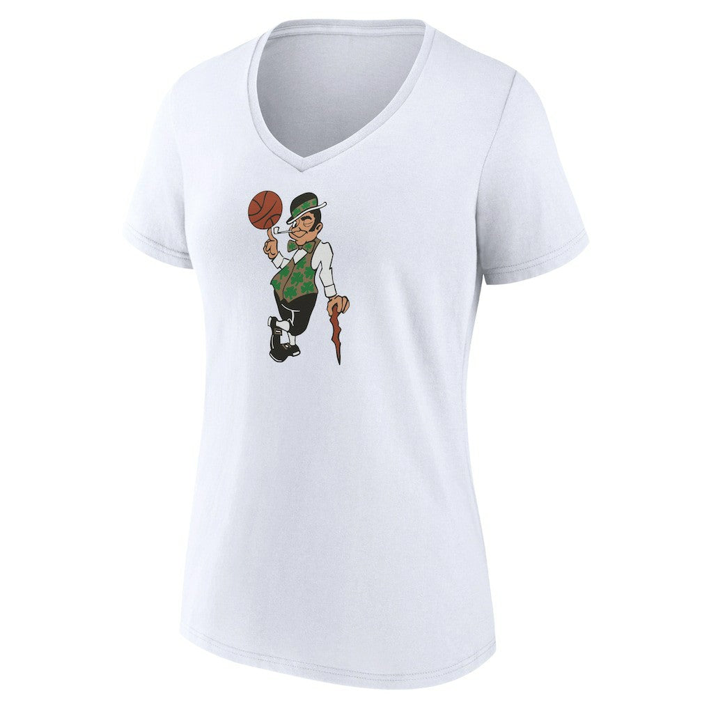 Boston Celtics Women's Alternate Logo V-Neck T-Shirt
