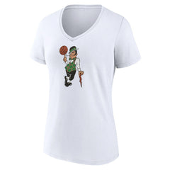 Boston Celtics Women's Alternate Logo V-Neck T-Shirt