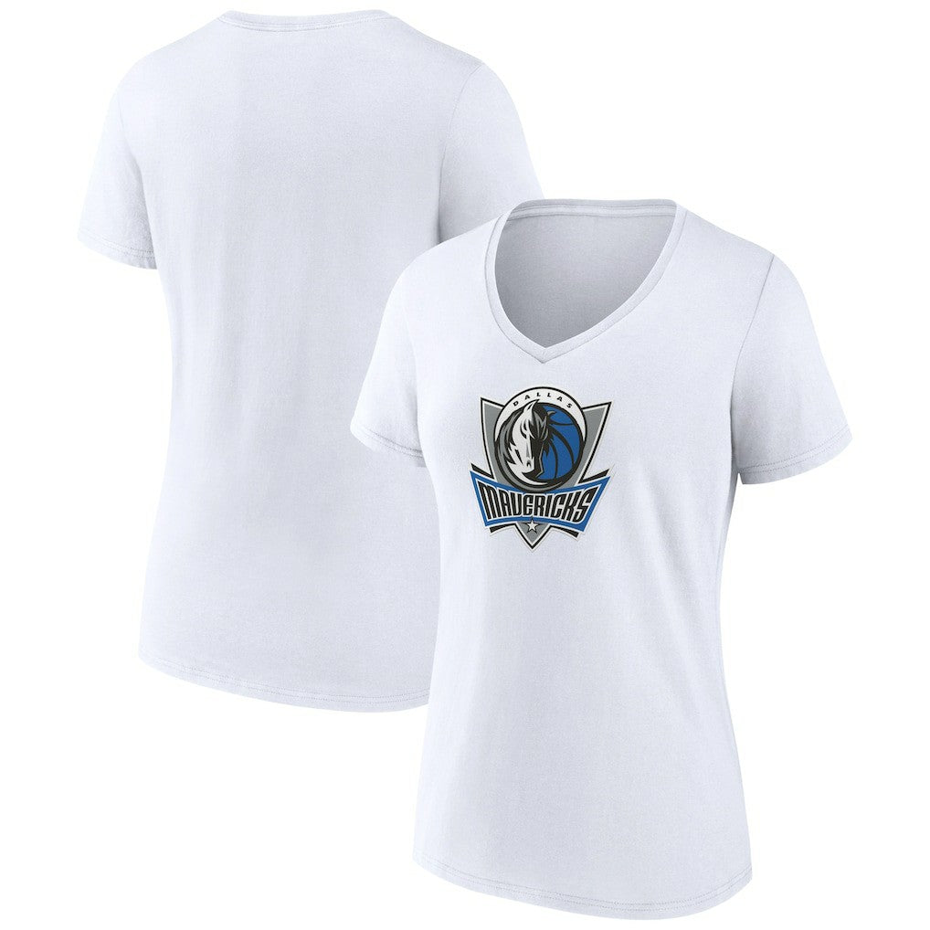 Dallas Mavericks Women's Alternate Logo V-Neck T-Shirt sale