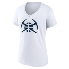 Denver Nuggets Women's Alternate Logo V-Neck T-Shirt sale