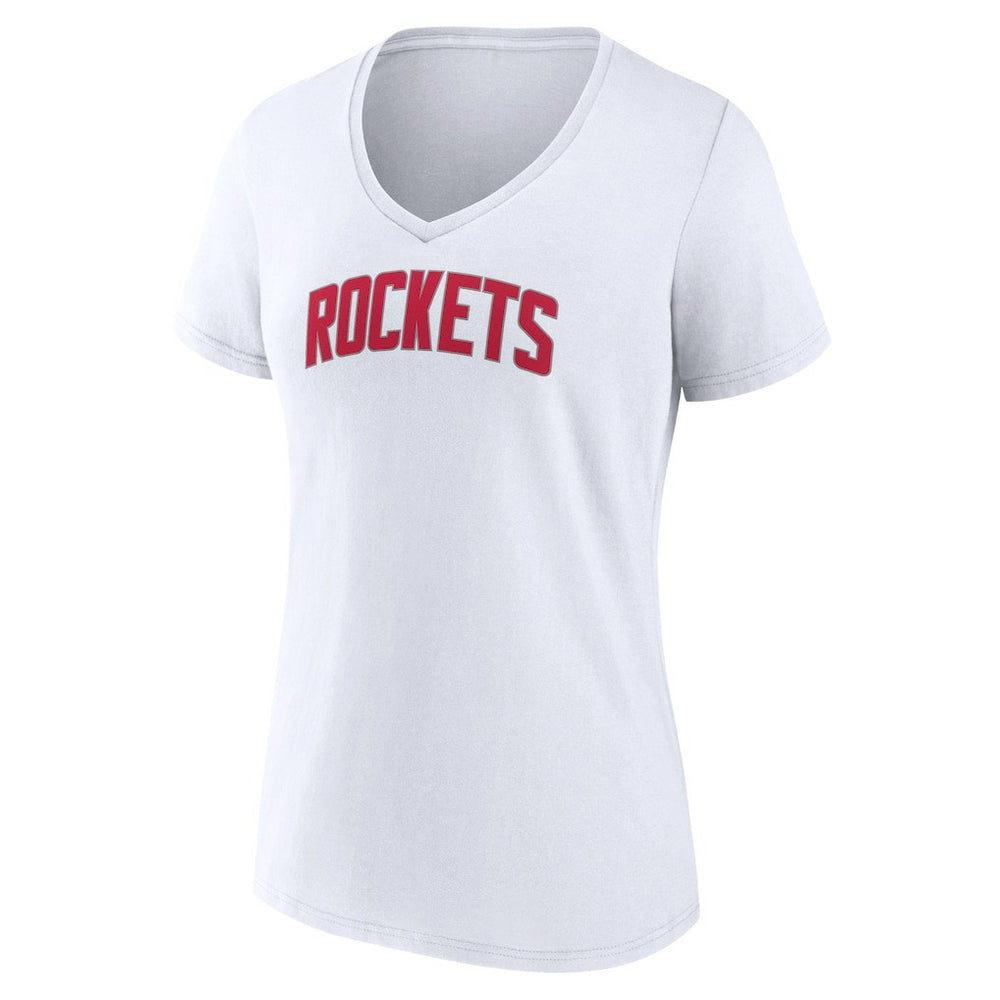 Houston Rockets Women's Alternate Logo V-Neck T-Shirt