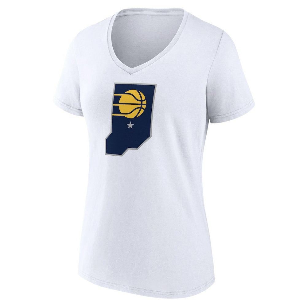 Indiana Pacers Women's Alternate Logo V-Neck T-Shirt